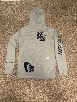 Nike SB X Soulland Everett Friday Hoodie   GREY HEATHER size Medium