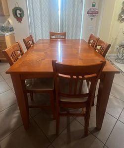 Table and chairs
