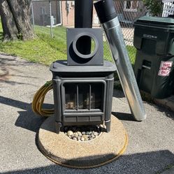 Regency Hampton H27 NG Cast Iron Gas Stove/fireplace 