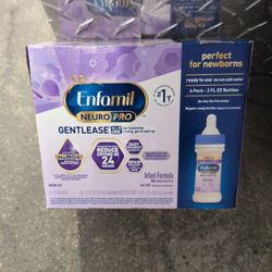Enfamil Neuropro Gentlease Formula For Newborn And Infants Expires July 2026