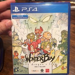 Wonder boy Ps4