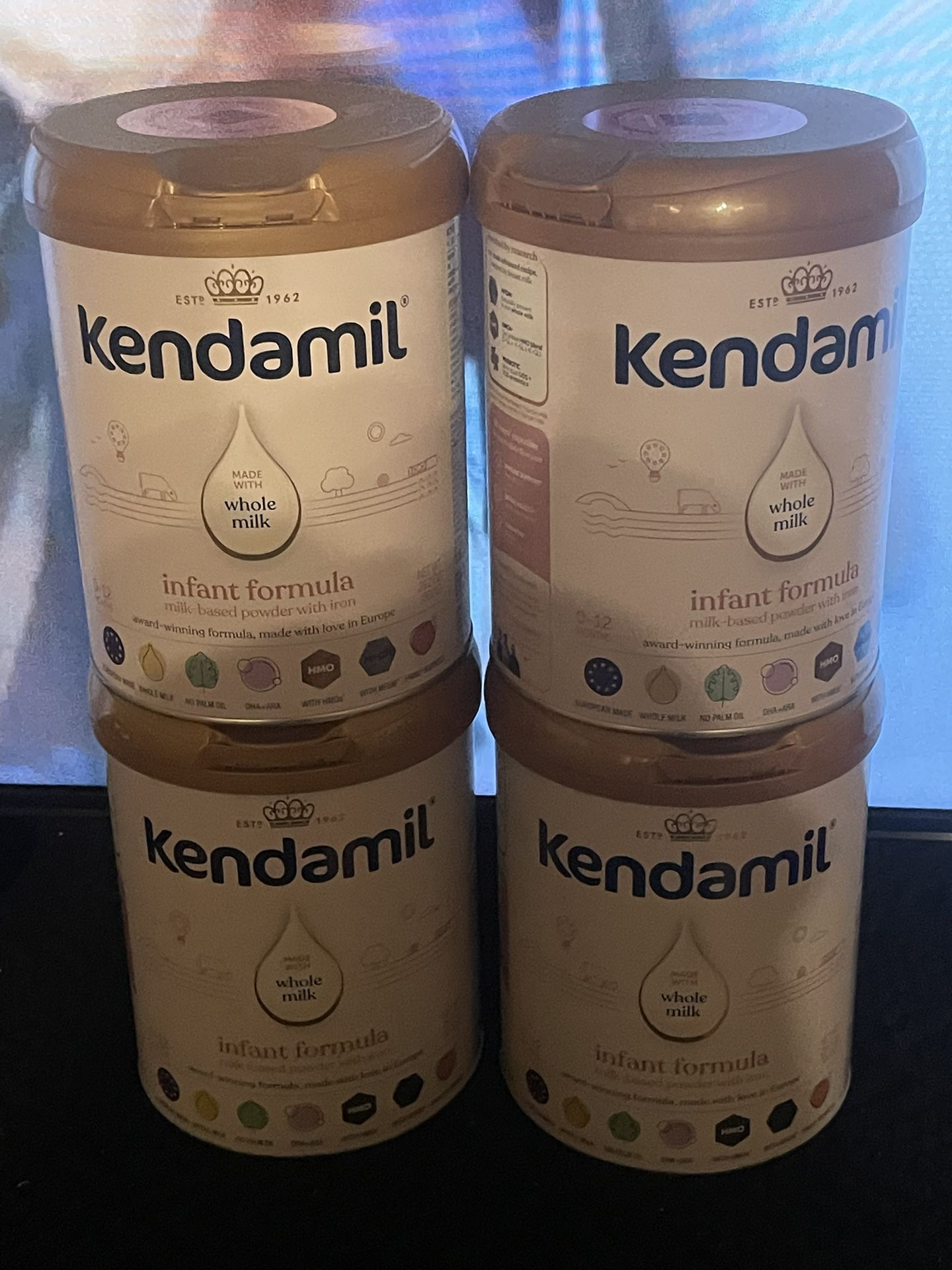 Kendamil baby formula whole milk