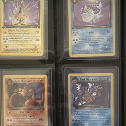 Pokemon team rocket dark singles (non holo)