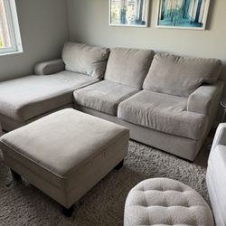 Sofa & Ottoman