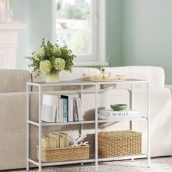 Console Table with 3 Shelves, Sofa Tables, Modern Entryway Table☝️☝️☝️