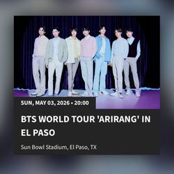 BTS En El Paso 
