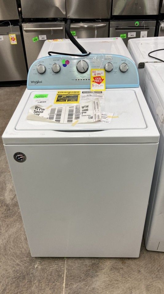 WHIRLPOOL WTWDW 4.3-cu ft Washer KCZ