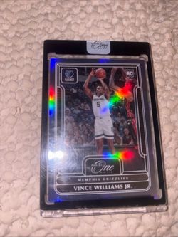 2022-23 Panini One and One Basketball Vince Williams Jr.  Silver #92/99 RC
