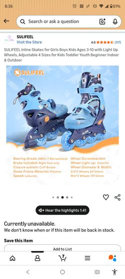 New Kids Rollerblades