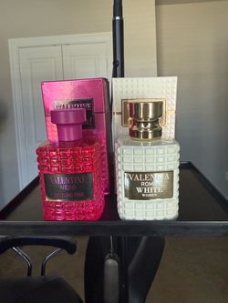 Valentine Nero Dazzling Pink & Valencia Roma White Perfume Set