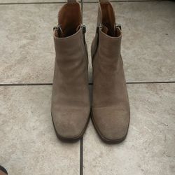 Lucky Brand Booties Suede