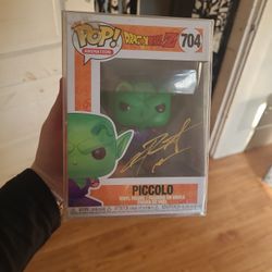 Signed Dragon Ball Z Funko Pop (Christopher Sabat)