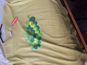 Supreme yellow cloud tee