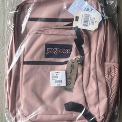 Jansport Big Student Backpack Misty Rose
