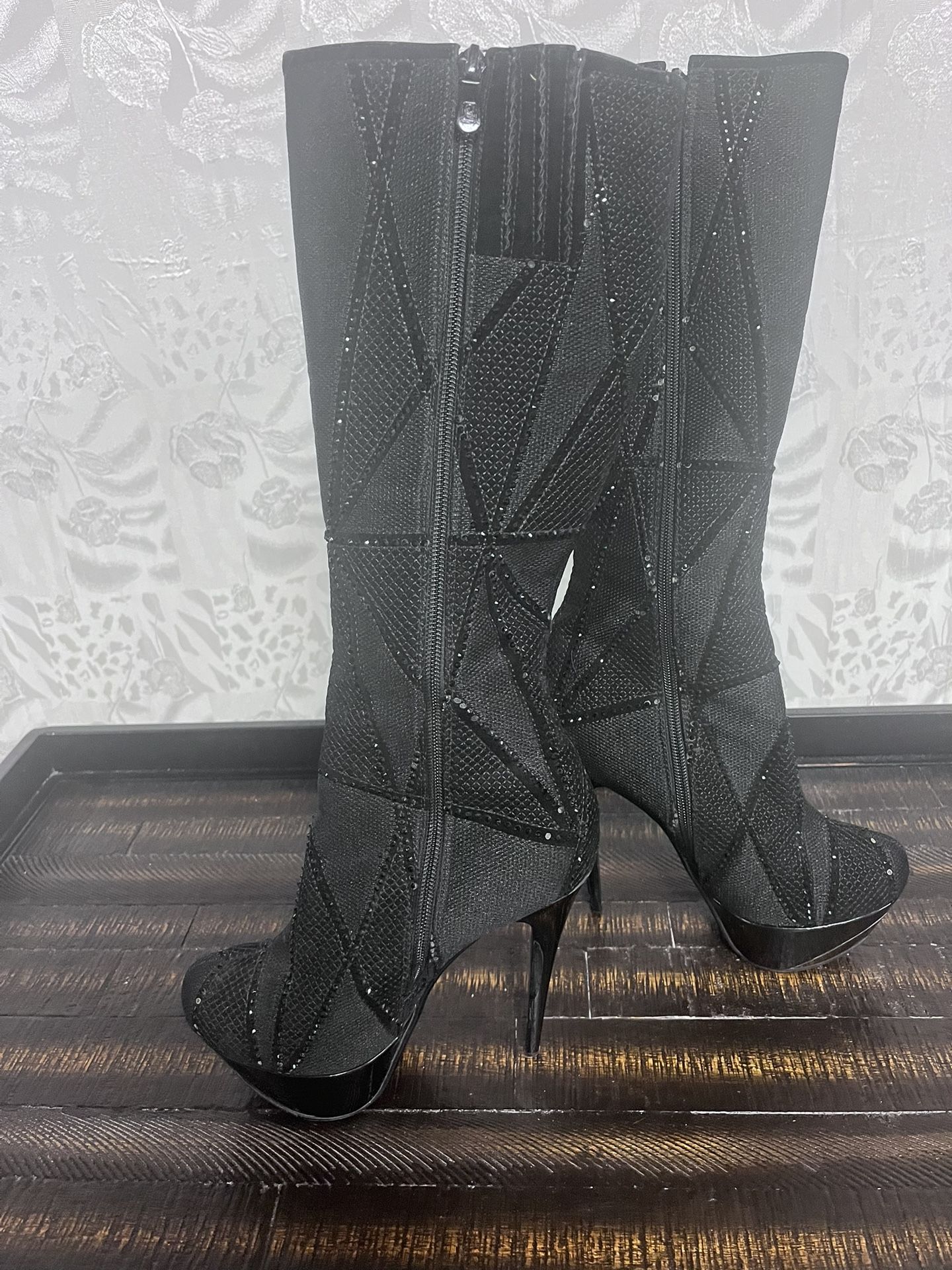 Women Bebe Stiletto Boots