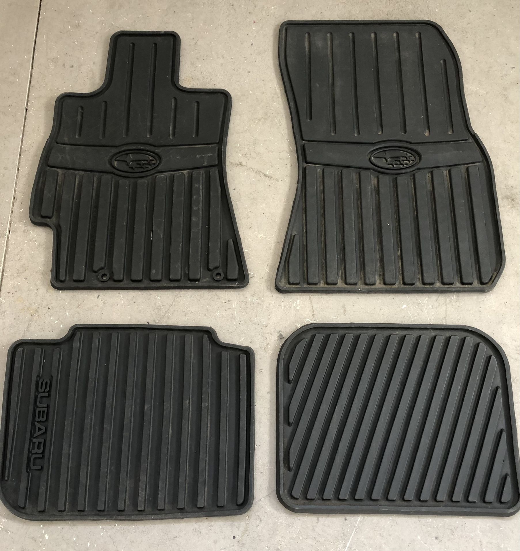 2014 Subaru Outback All-Season Rubber Floor Mats (Set Of 4)