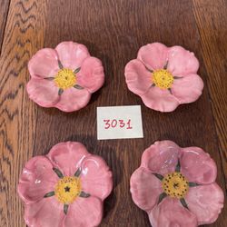 Franciscan Desert Rose vintage ashtray or teabag holder 1949 through 1953 rare ones