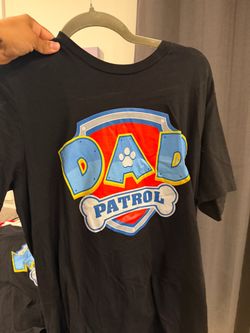 Paw patrol mom and dad shirts