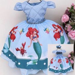 Ariel Mermaid Dress 