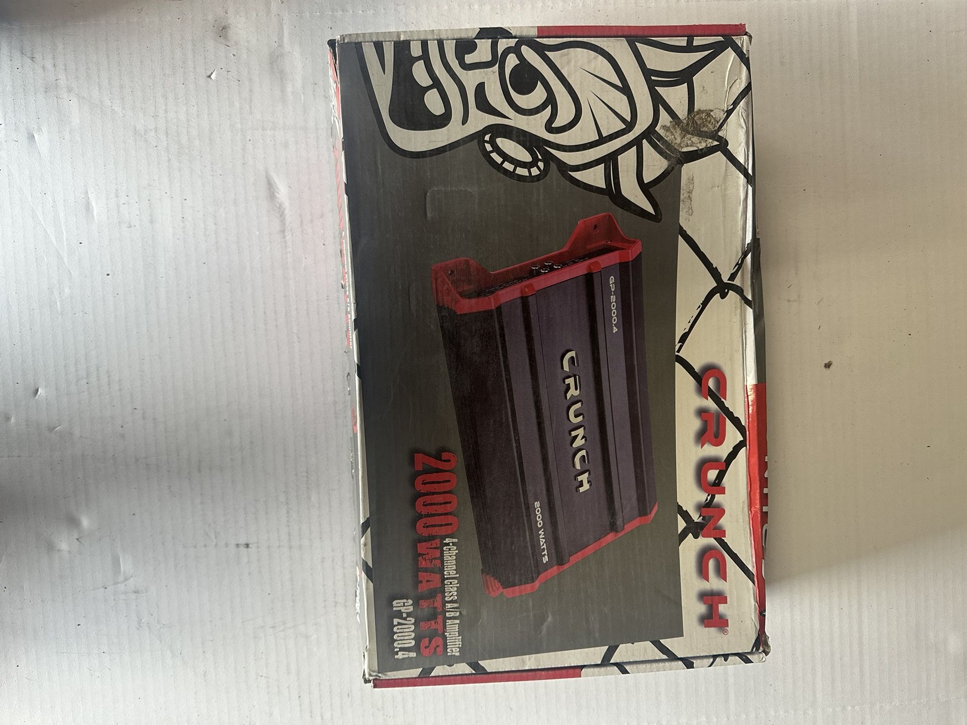 Crunch amplifier 2000Watts