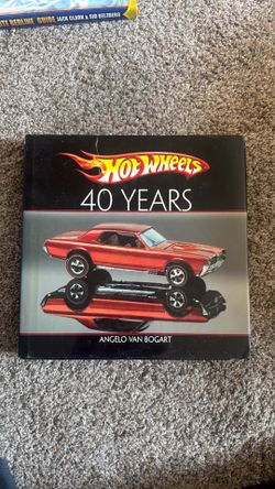 Hot Wheels 40 Years Hardcover Book by Angelo Van Bogart 2008 Krause Publications