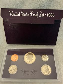 1986 United States Proof Set US Mint