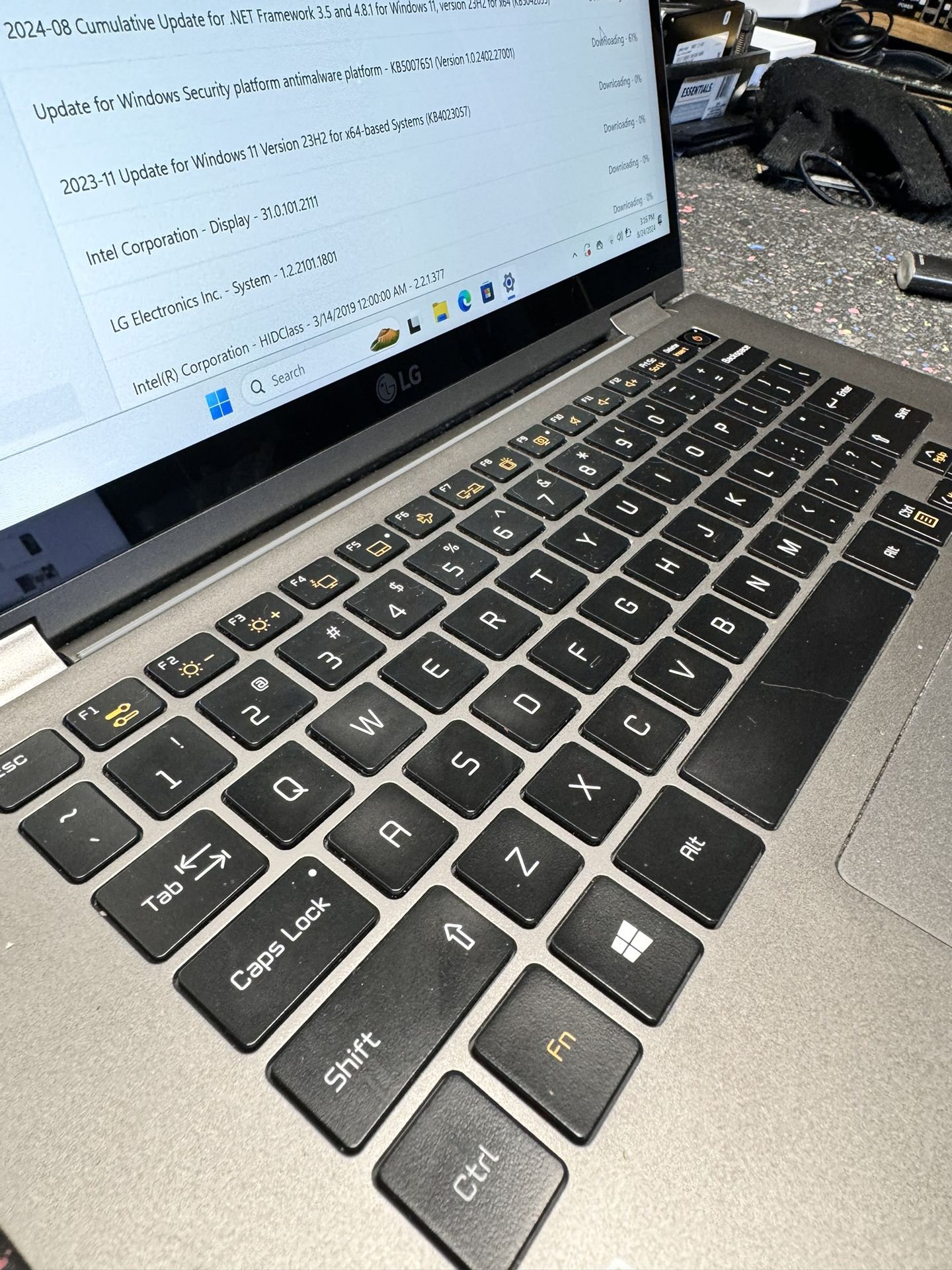 LAPTOP LG GRAM I7 10th Gen