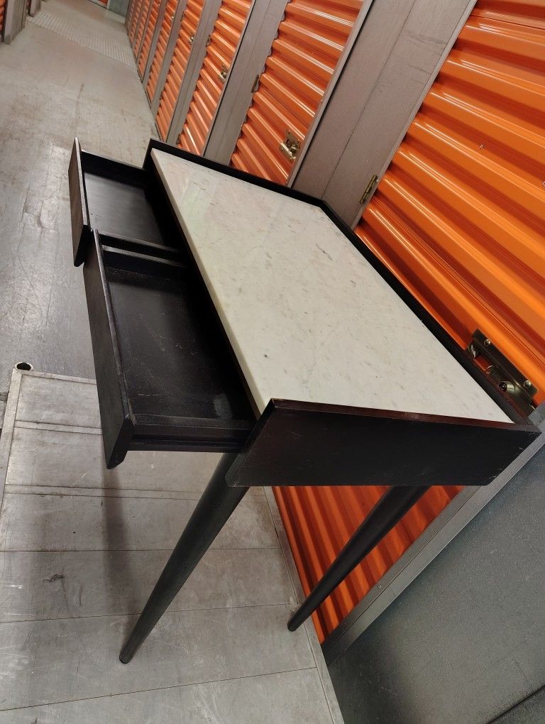 Marble Wood Desk