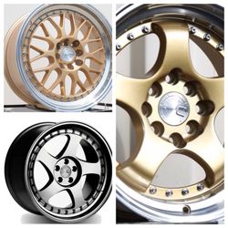 Aodhan 18” Rim 5x100 5x114 5x120 (only 50 down payment/ no credit check)