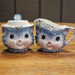 Lefton Miss Priss Sugar And Creamer