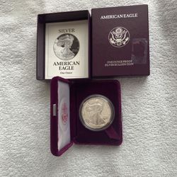 1993 P American Silver Eagle Proof 