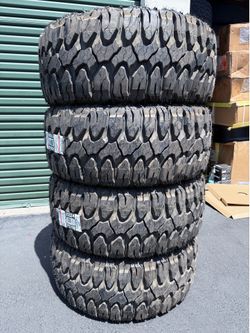 (4) 33x12.50R22 Patagonia M/T Milestar