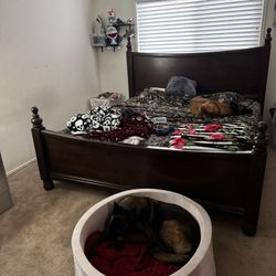 Pottery Barn King Sized Bed