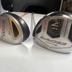 Various Golf Clubs 