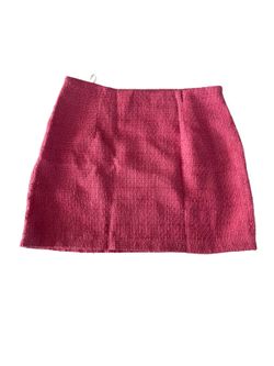 New Women’s  Beautiful Pink  Textured Skirt Size Large