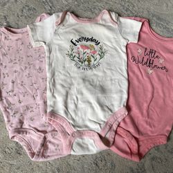 Girl 3-6month Onesie Bundle 