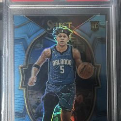 PSA 10 Paolo Banchero Select Light Blue Color Match /299 RC Short Print