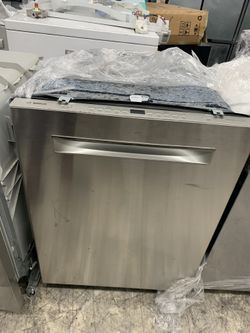 Bosch dishwasher in stainless steel new