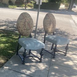 Antique Queen Ann Chairs 
