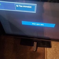 32 In TV With Remote With Stand Working  Element 