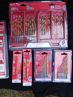Milwaukee Red Helix Drill Bits 