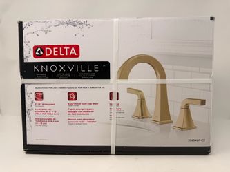 Delta Knoxville Widespread Bathroom Faucet Champagne Bronze New