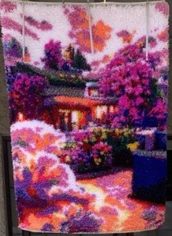 Floral Garden Scene