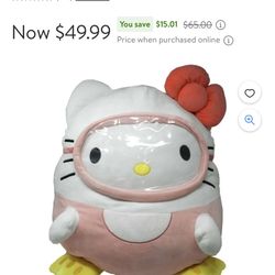 Huge Hello Kitty Squishmallow 20”