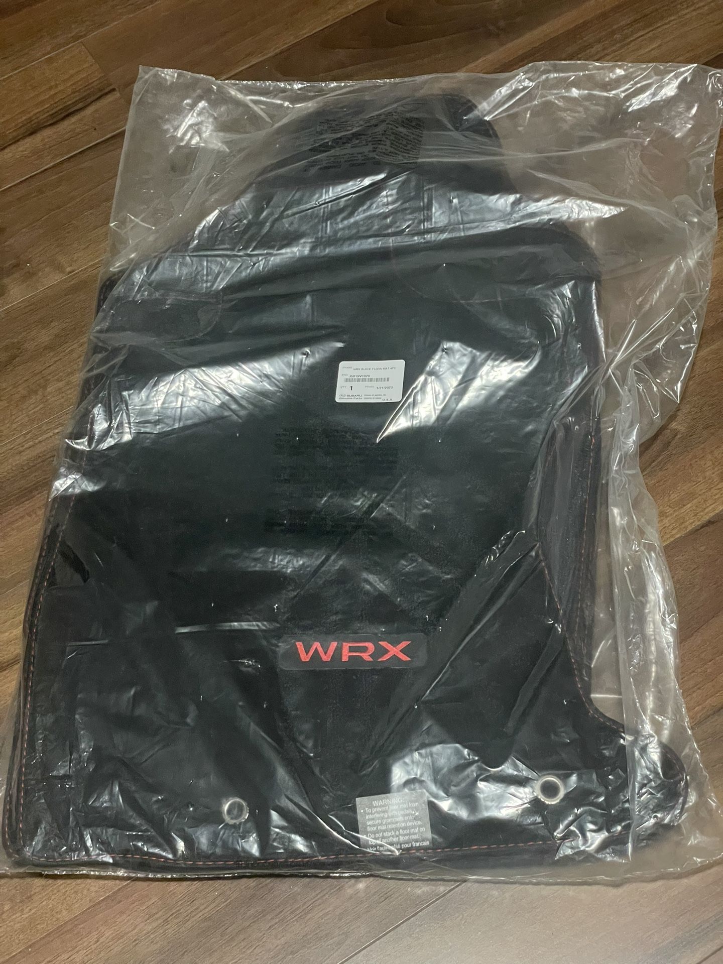 Brand New WRX Mats