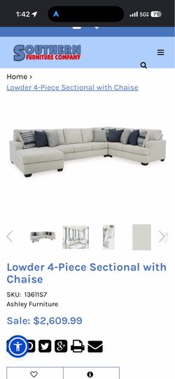 Couch + Ottoman