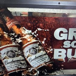 Budweiser  Wall Sign