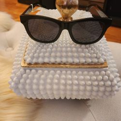 GUCCI  Black Mens Square Full Rim Sunglasses  