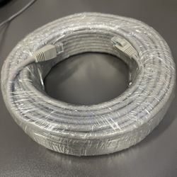 100ft CAT5e/CAT6 Ethernet Cable – High-Speed Internet LAN Network Cord for Modem, Router, Xbox, PlayStation, PC, MacBook, iMac, IP Security Cameras, P