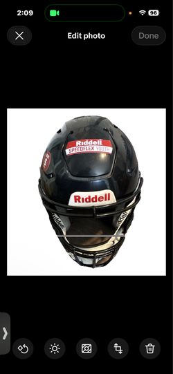 Black Riddell speedflex small